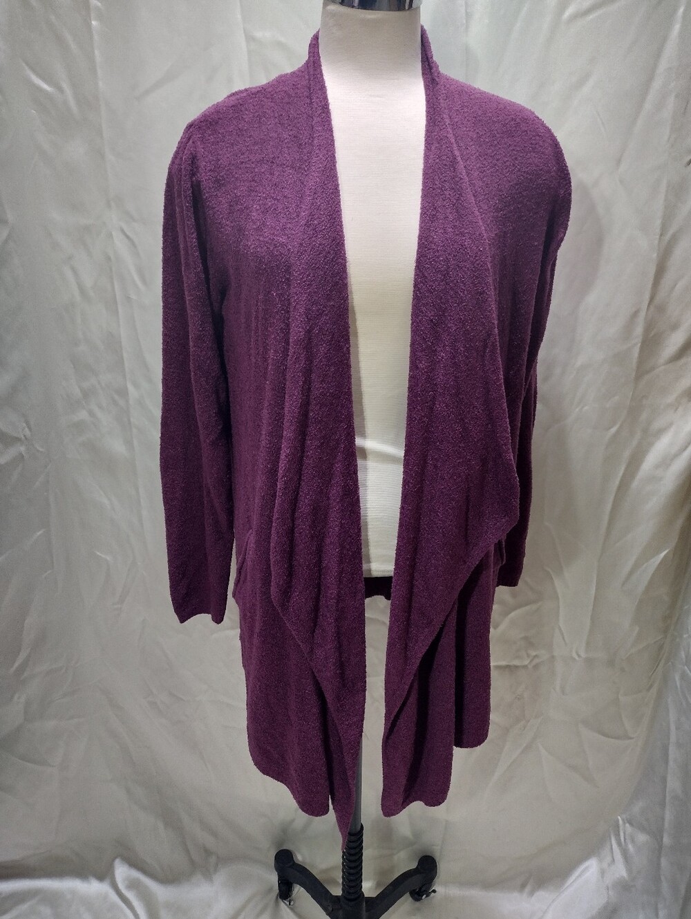 Barefoot Dreams CozyChic Lite Island Wrap Cardigan L/XL Soft Sweater